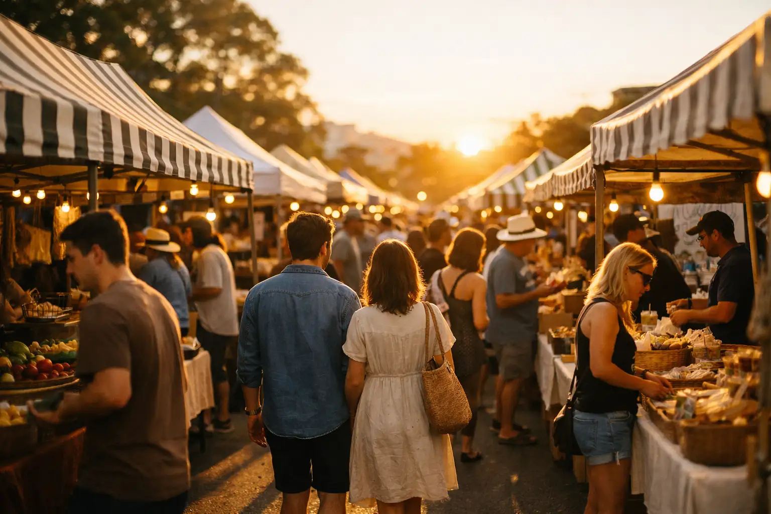 Australian markets and local produce