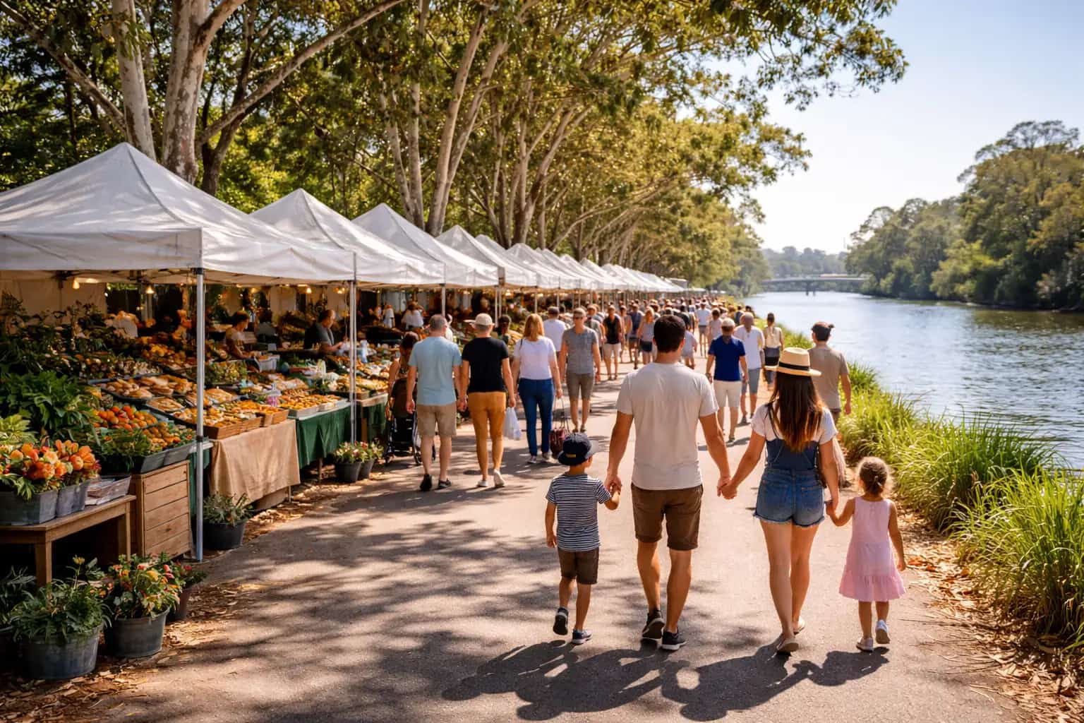 Australian market and local produce scene 5